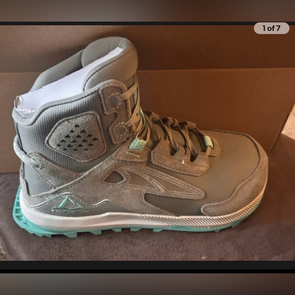 Altra lone peak 2 hiking tennis shoe running trail women’s 8 high top boot